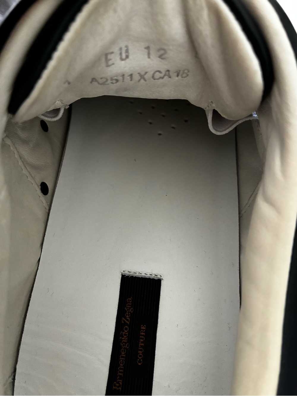 NWOB Ermenegildo Zegna Couture Triple Stitch Sneakers - Picture 7 of 7